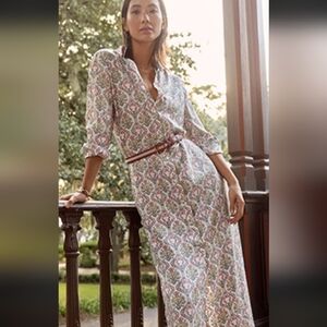 LOFT Multicolor Long Sleeve Dress‎